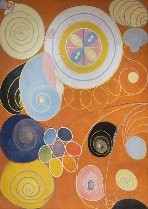 The Ten Largest, No. 3, Youth by Hilma af Klint
