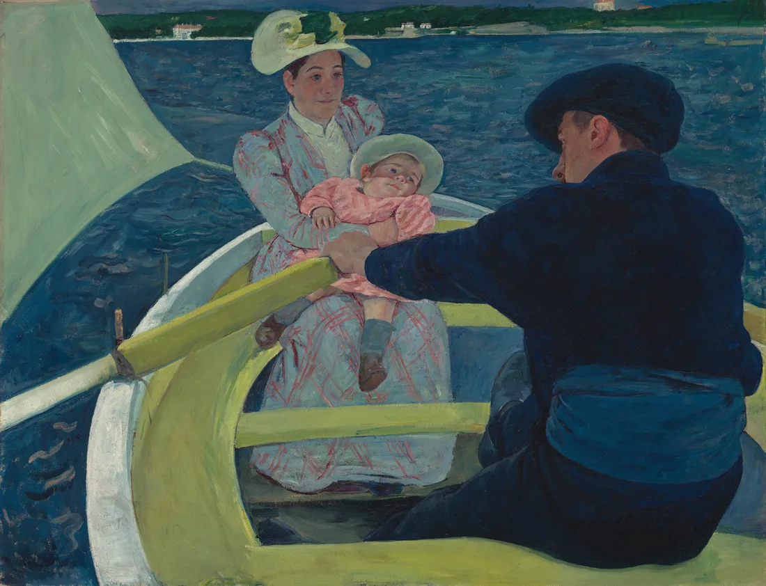 The Boating Party by Mary Cassatt, 1893–94: impressionism art print
