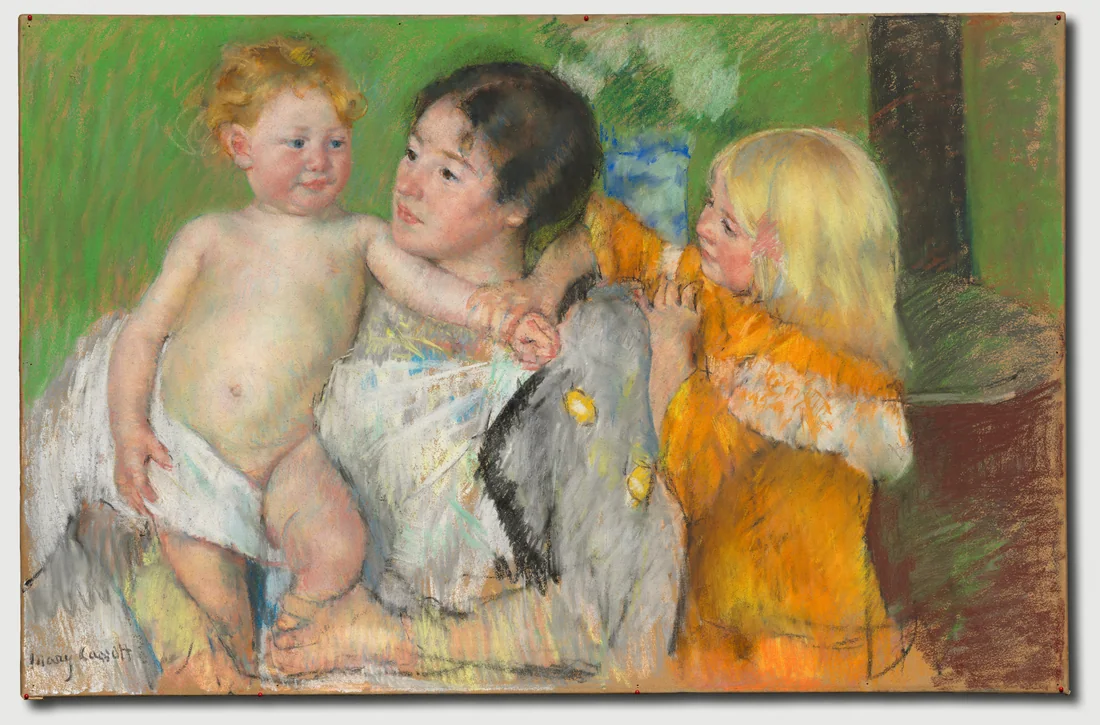 After the Bath by Mary Cassatt, 1901 – art print