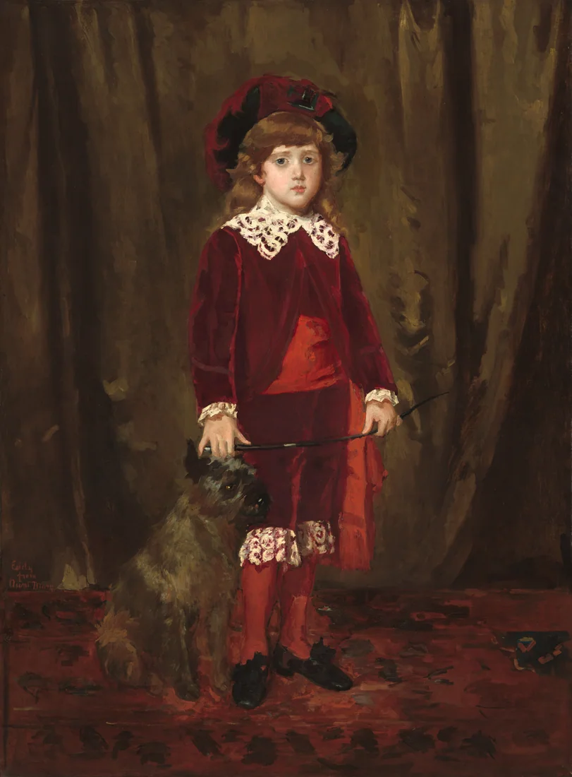 Eddy Cassatt (Edward Buchanan Cassatt) by Mary Cassatt, 1875 – art print