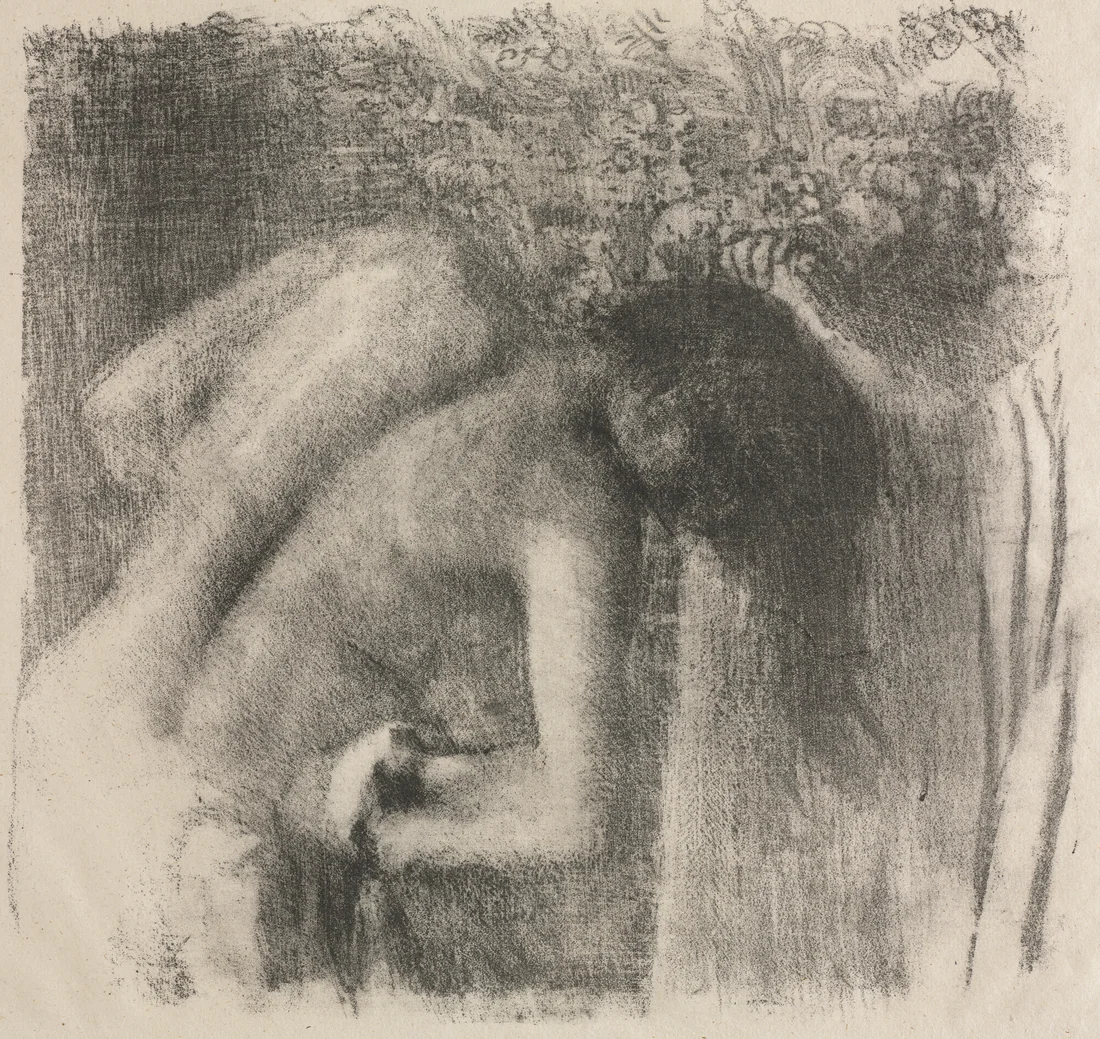 After the Bath (Large Version) by Edgar Degas, 1891–92 – art print