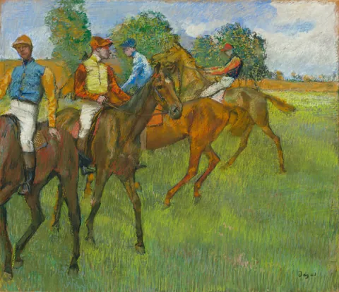 Before the Race by Edgar Degas