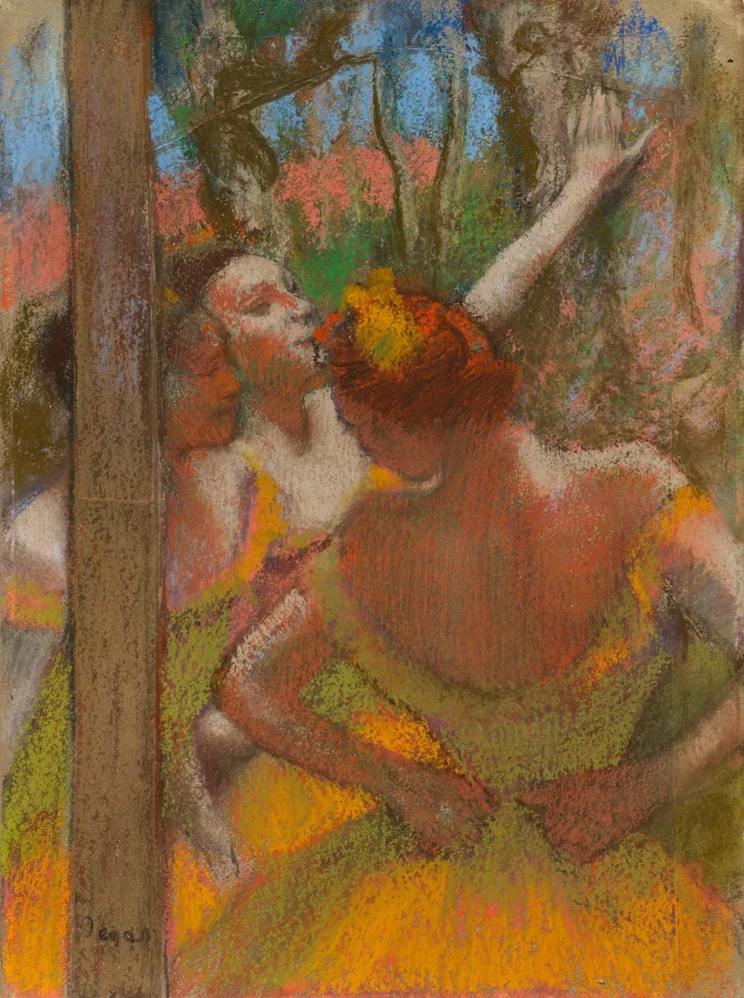 Dancers by Edgar Degas, c. 1896 – art print