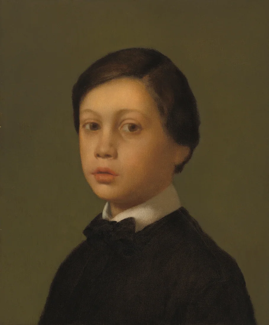 René de Gas by Edgar Degas, 1855 – art print