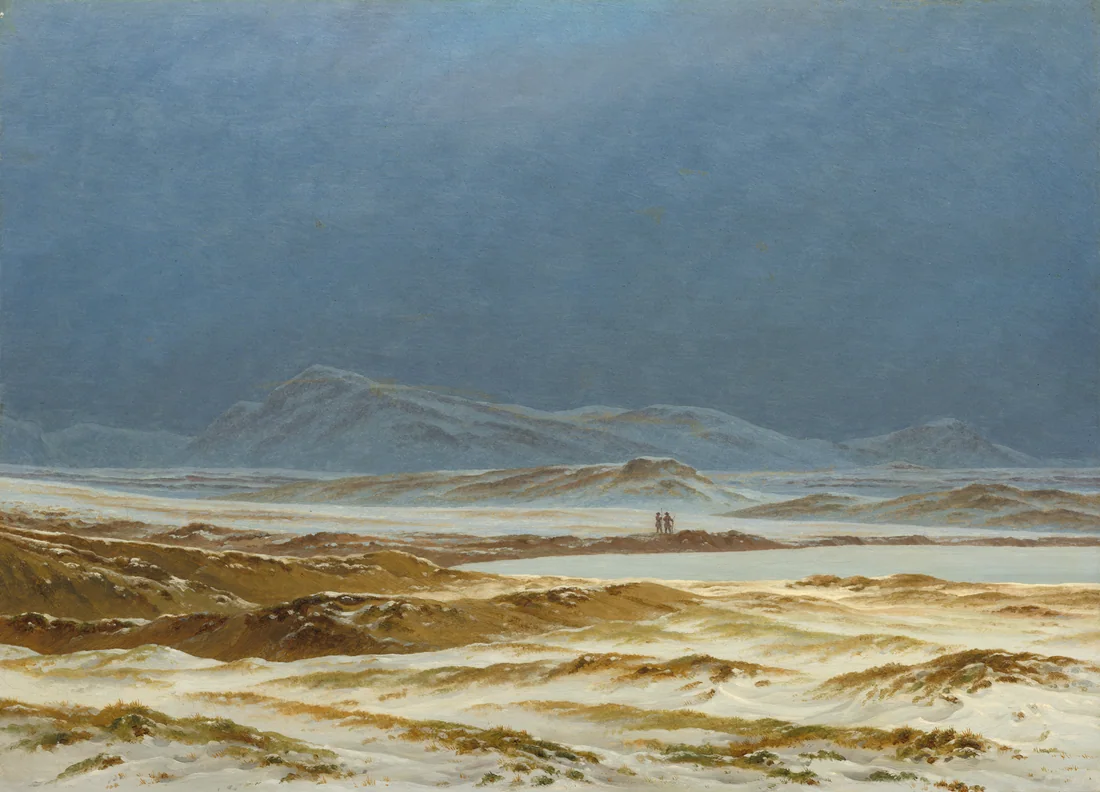 Northern Landscape, Spring by Caspar David Friedrich, c. 1825 – art print