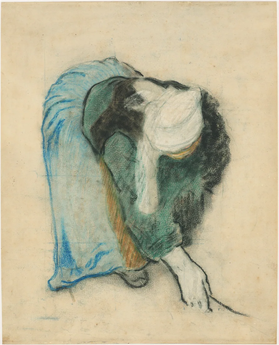 A Breton Gleaner by Paul Gauguin, 1886 – art print