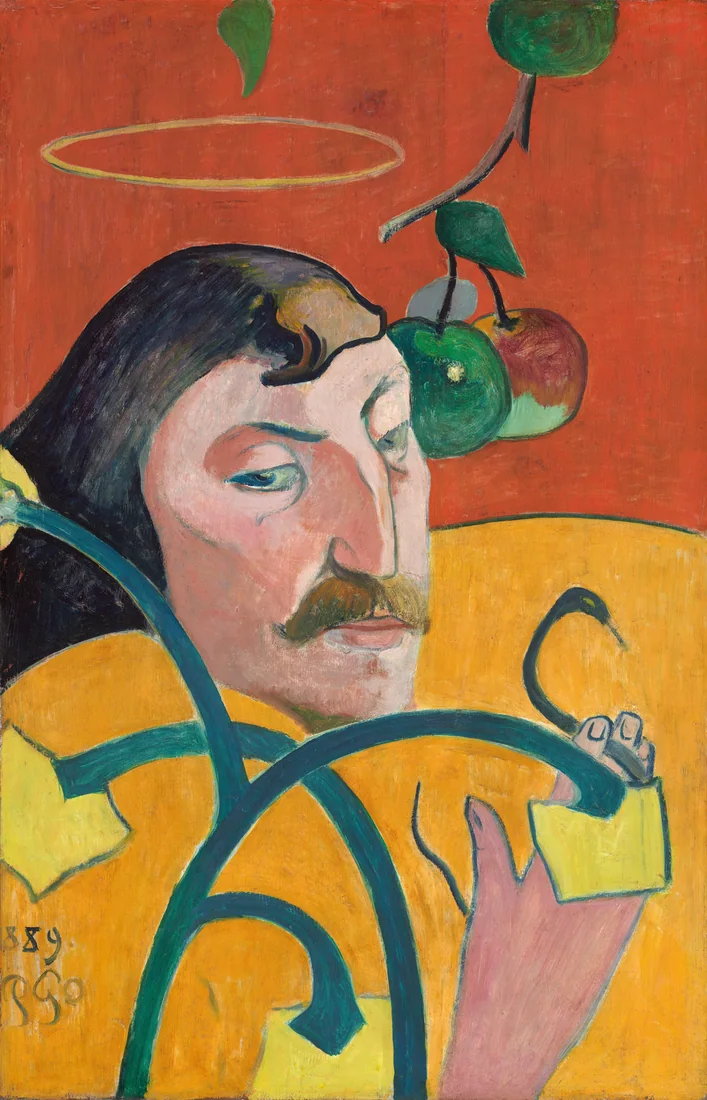 Self-Portrait by Paul Gauguin, 1889 – art print