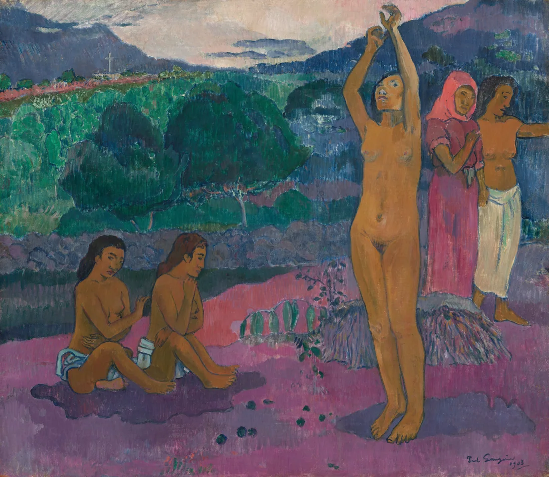 The Invocation by Paul Gauguin, 1903 – art print