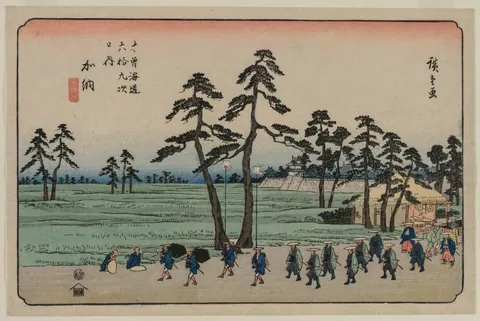 Kanō by Utagawa Hiroshige