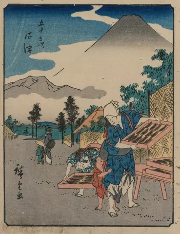 Numazu by Utagawa Hiroshige