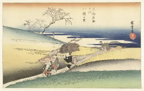 Yase no Sato by Utagawa Hiroshige