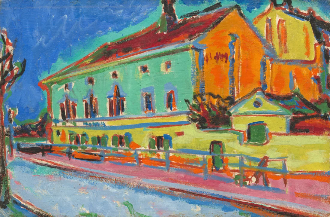 Dance Hall Bellevue by Ernst Ludwig Kirchner, 1909–10 – art print