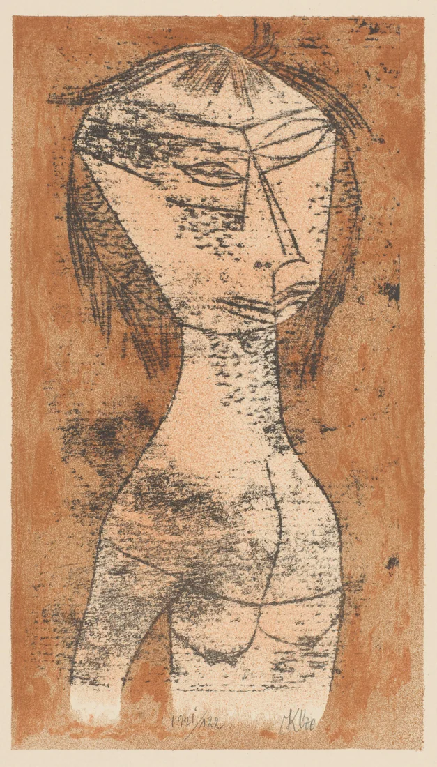 The Saint of the Inner Light by Paul Klee – art print