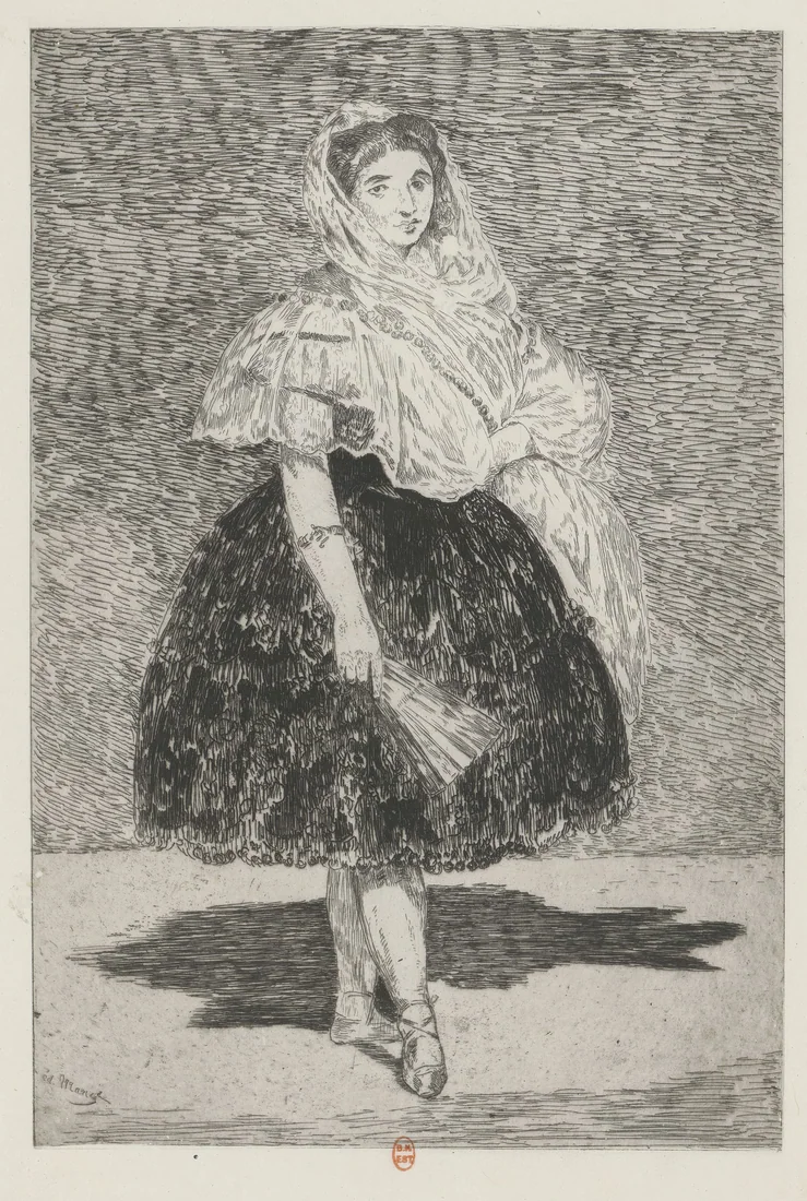 Lola de Valence by Édouard Manet, 1863 – art print