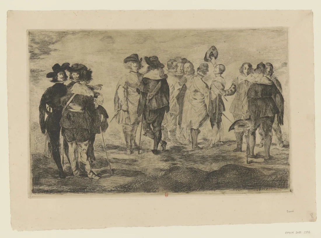 The Little Cavaliers, after the School of Velázquez by Édouard Manet, 1905 – art print