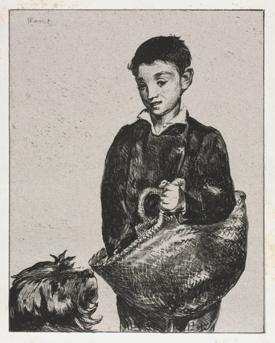 The Urchin by Édouard Manet, 1862 – art print