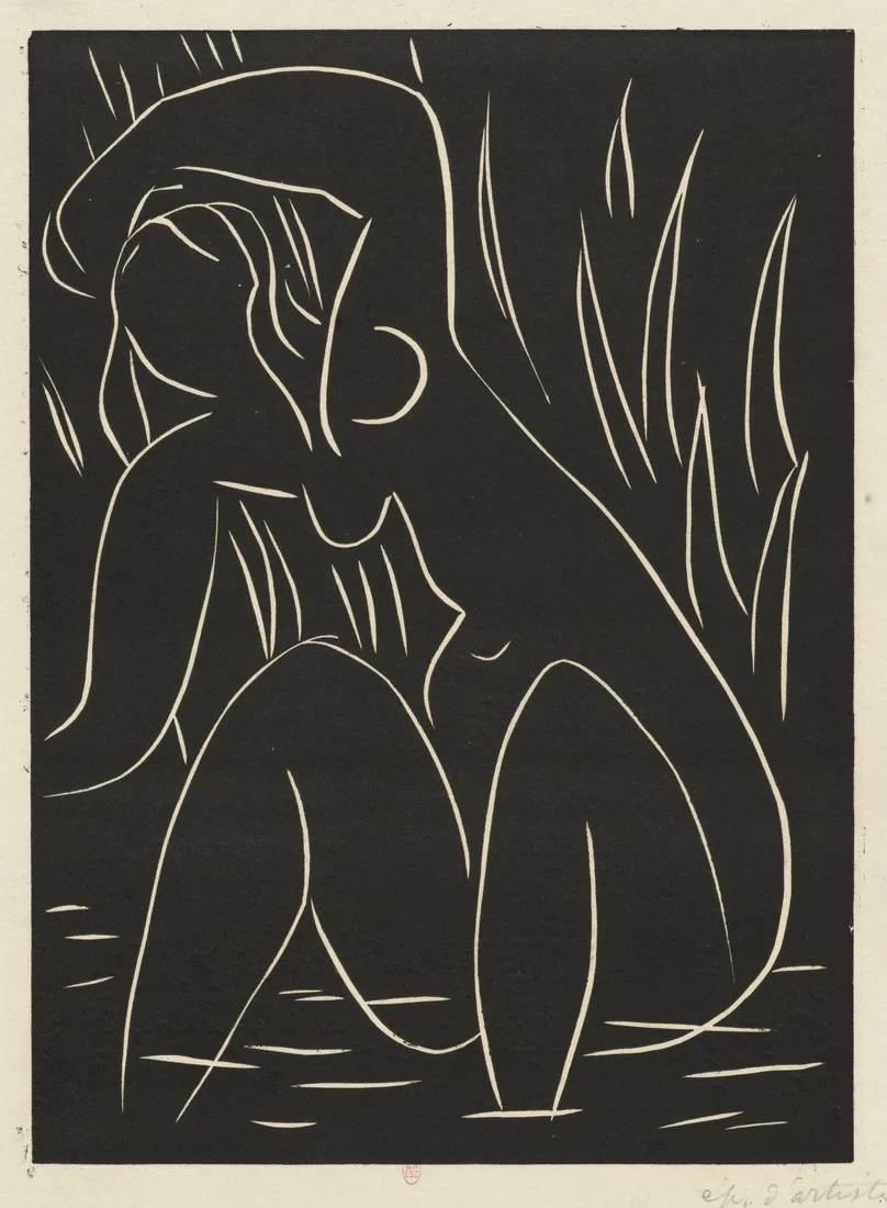 Afternoon (Study for 'Pasiphaë') by Henri Matisse, 1941 – art print