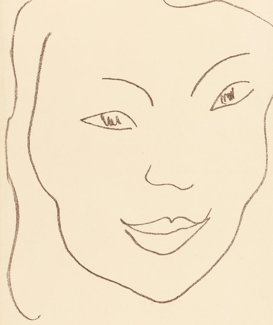 Head of a Woman by Henri Matisse – art print