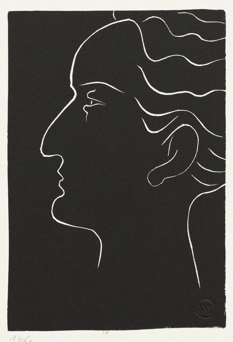 Portraits of Roger Bernard by Henri Matisse, 1946 – art print