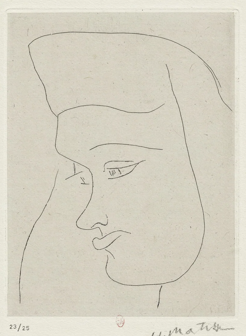 The Mother Superior by Henri Matisse, 1945 – art print