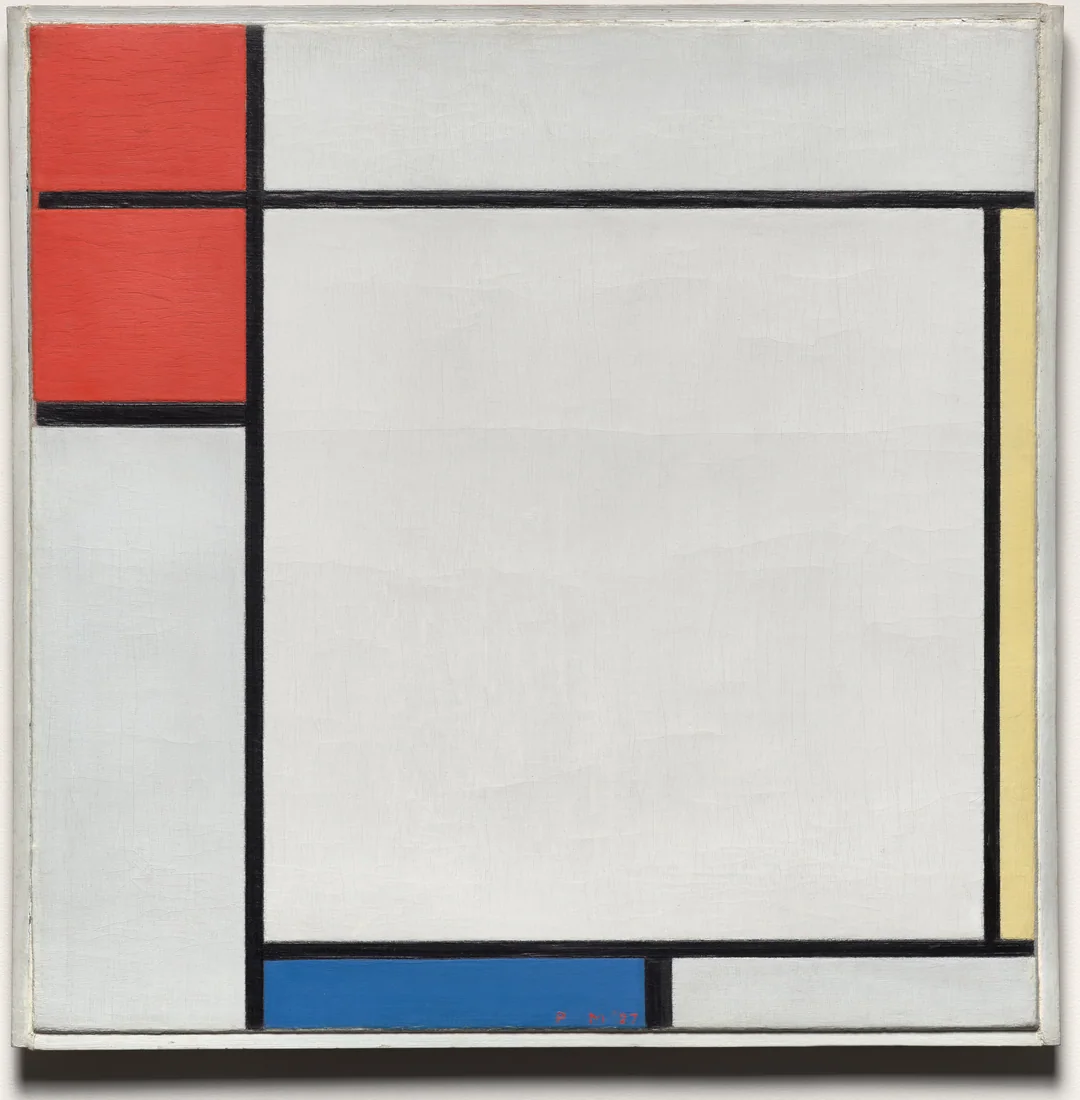 Composition with Red, Yellow, and Blue by Piet Mondrian, 1927 – art print