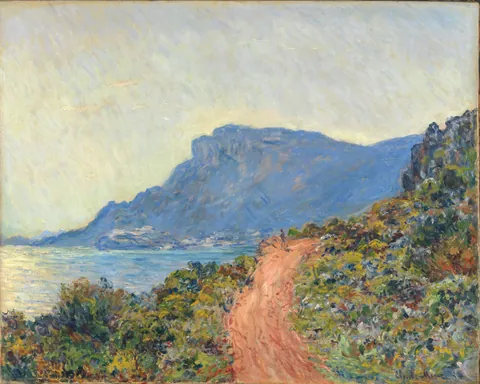 La Corniche near Monaco by Claude Monet