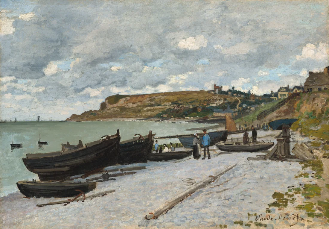 Sainte-Adresse by Claude Monet, 1867 – art print