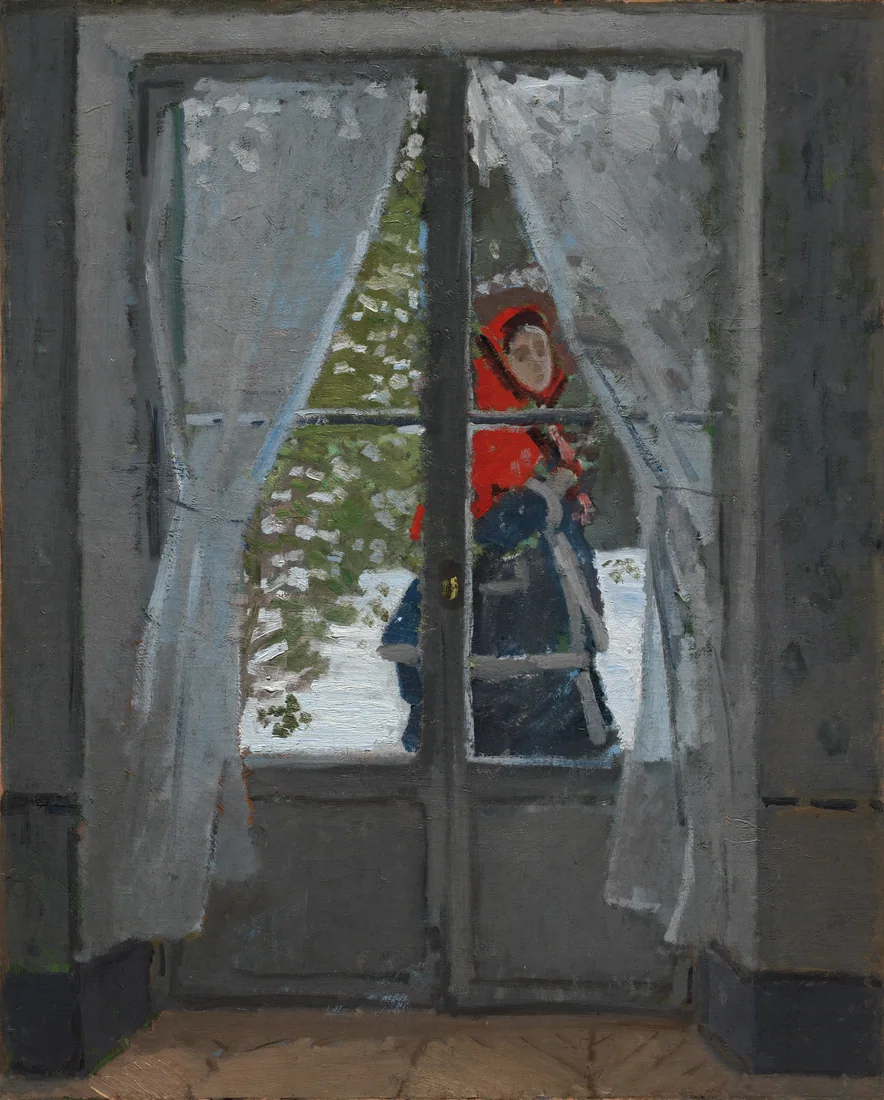 The Red Kerchief by Claude Monet, c. 1868–73 – art print