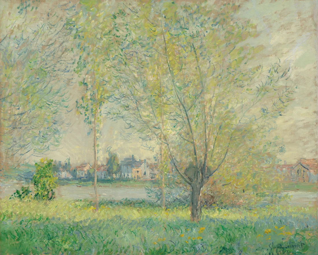 The Willows by Claude Monet, 1880 – art print