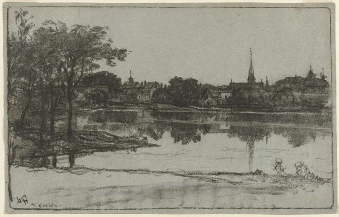 North Easton, Massachusetts by William Morris, 1877 – art print