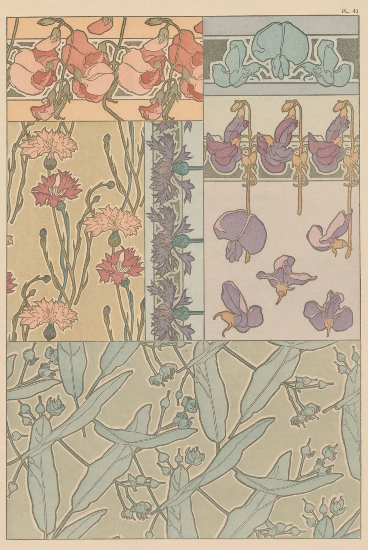 Plate 41 (from the series Documents Décoratifs) by Alphonse Mucha, 1901–2 – art print