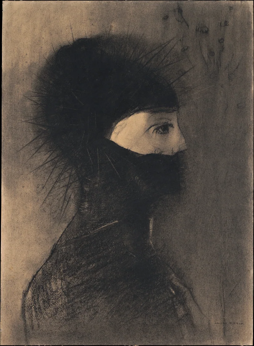 Armor by Odilon Redon, 1891 – art print
