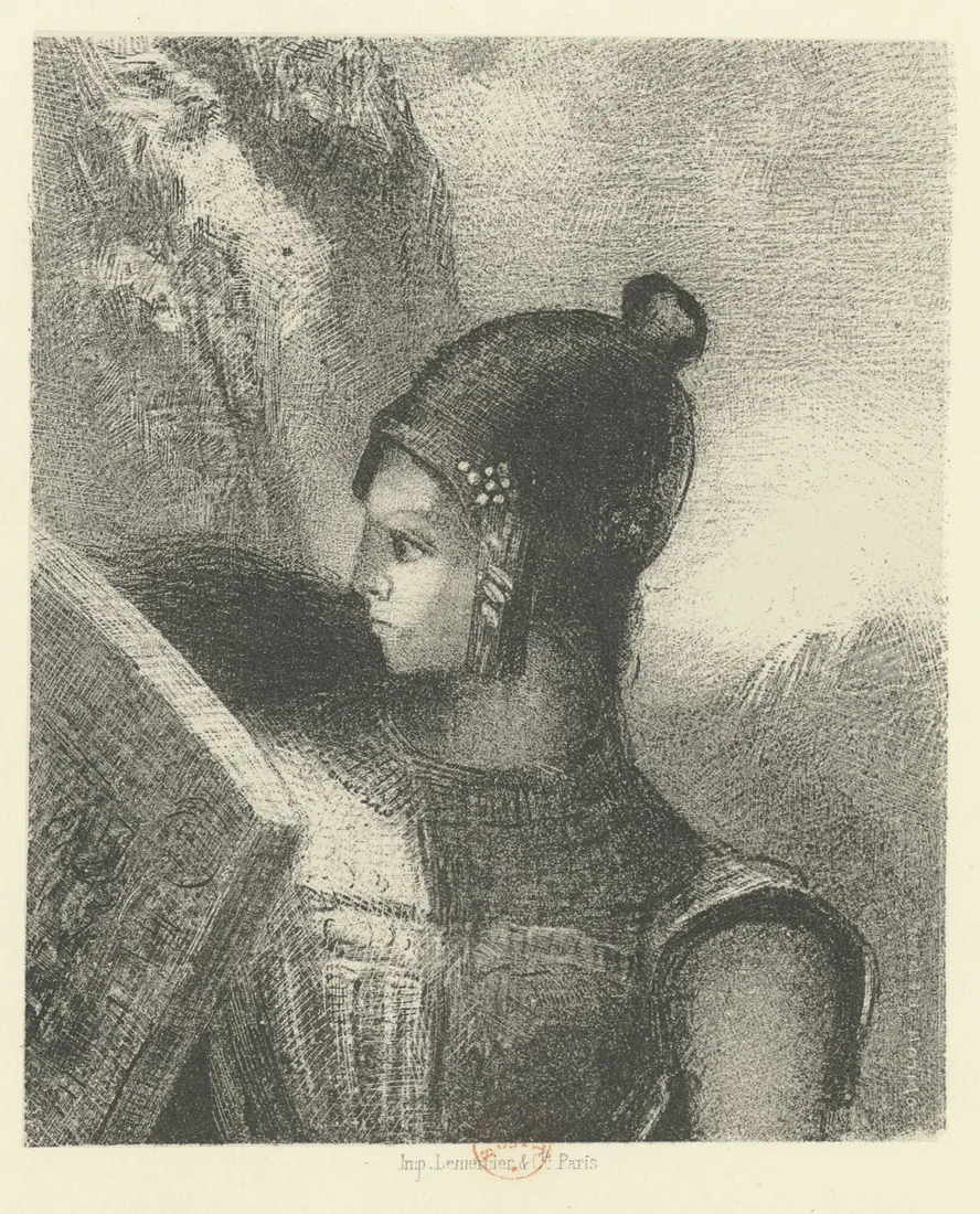 Brünnhilde by Odilon Redon, 1886 – art print