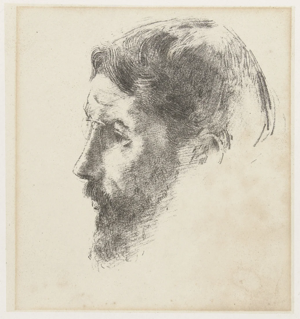 Portrait of Pierre Bonnard by Odilon Redon – art print