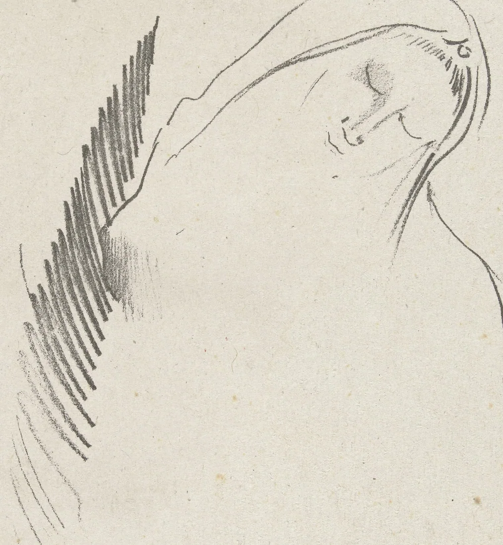 Sleep by Odilon Redon – art print