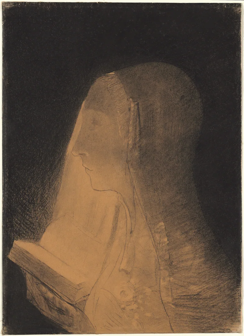The Book of Light by Odilon Redon, 1893 – art print