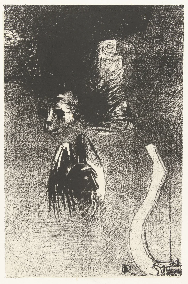 The Condemnation of the Artist by Odilon Redon – art print