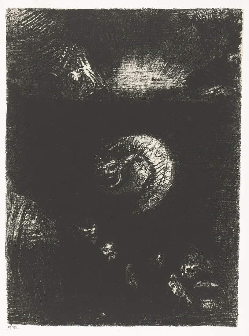 The Temptation of Saint Anthony by Odilon Redon – art print