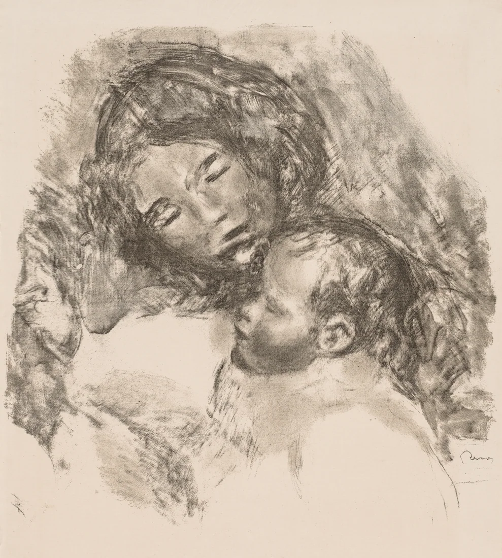 Motherhood by Pierre-Auguste Renoir, c. 1912 – art print