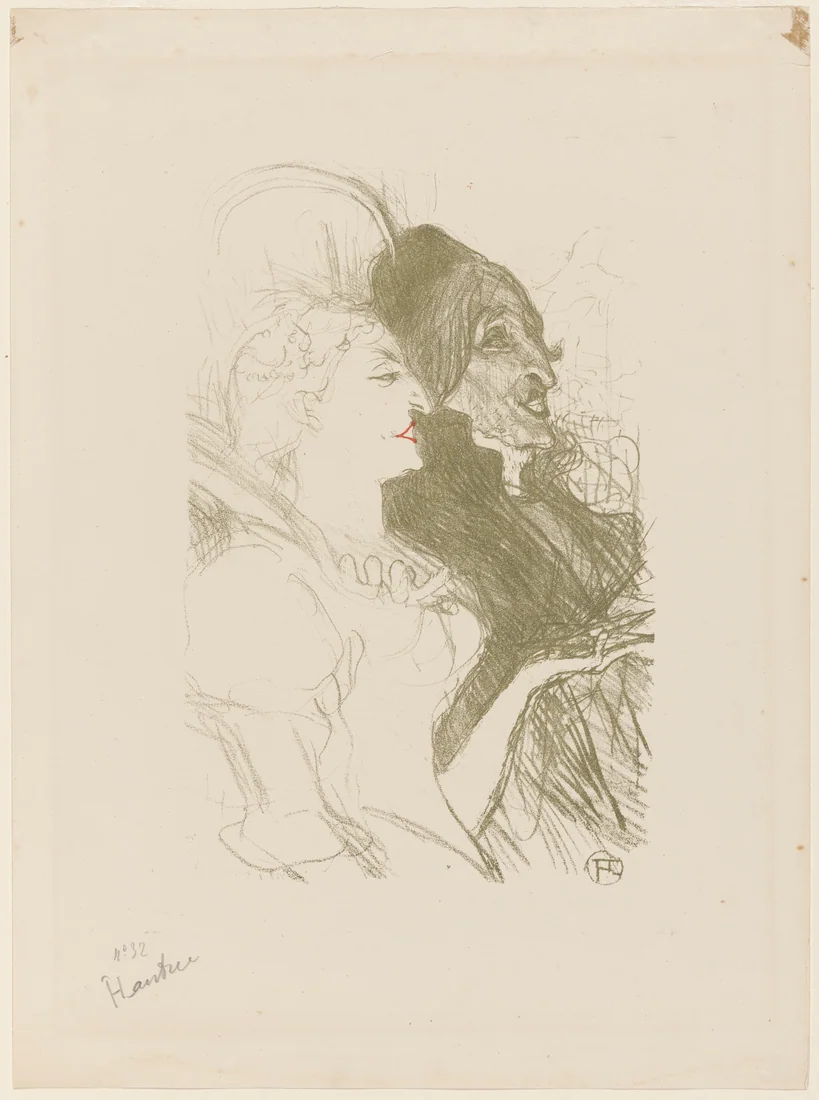Carnival by Henri de Toulouse-Lautrec, 1894, published 1895 – art print