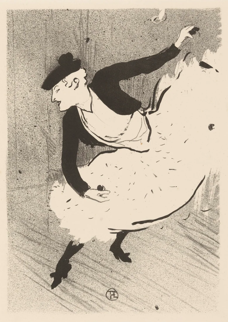 Edmée Lescot by Henri de Toulouse-Lautrec – art print