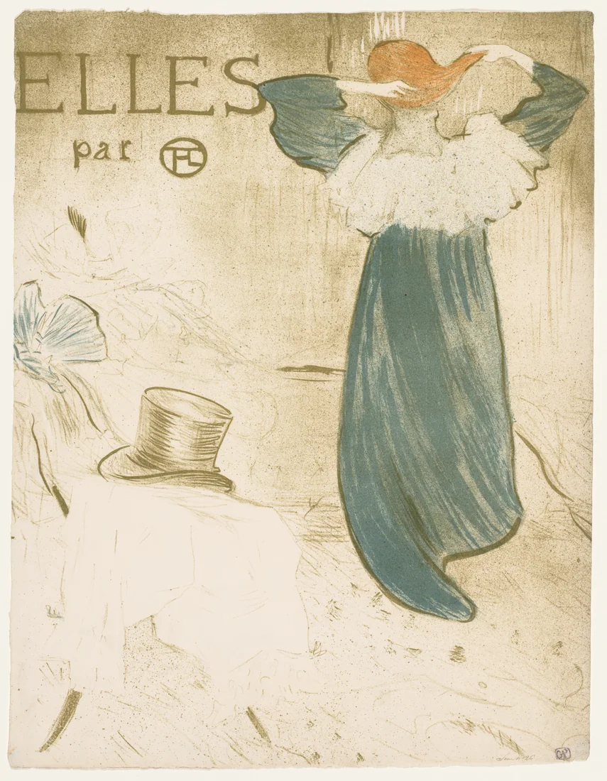 Elles by Henri de Toulouse-Lautrec, 1896 – art print