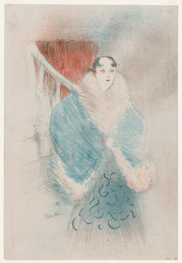 Elsa, Known as the Viennese by Henri de Toulouse-Lautrec, 1897 – art print