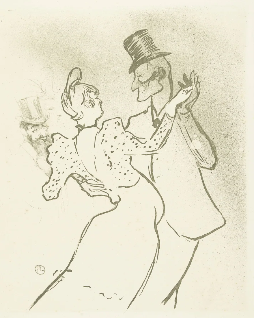 La Goulue by Henri de Toulouse-Lautrec – art print