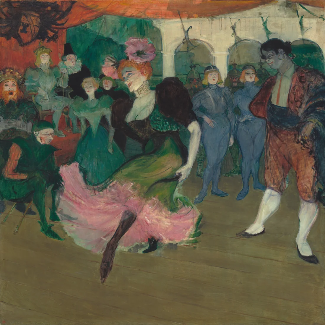 Marcelle Lender Dancing the Bolero in “Chilpéric” by Henri de Toulouse-Lautrec, 1895–96 – art print