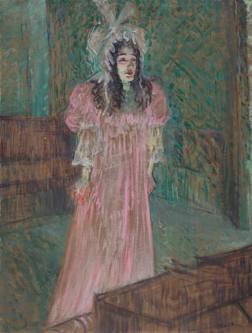 May Belfort by Henri de Toulouse-Lautrec, 1895 – art print