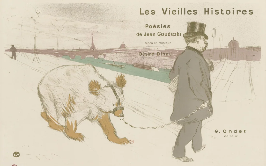 Old Stories (cover) by Henri de Toulouse-Lautrec, 1893 – art print