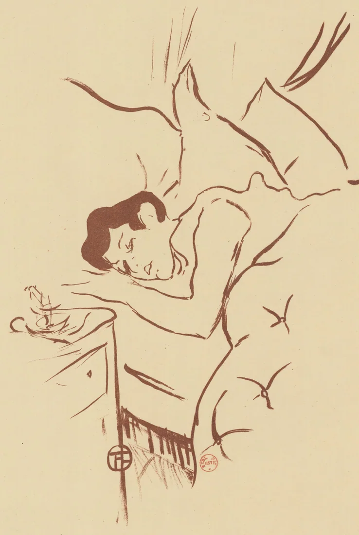 Your Mouth by Henri de Toulouse-Lautrec, 1893 – art print