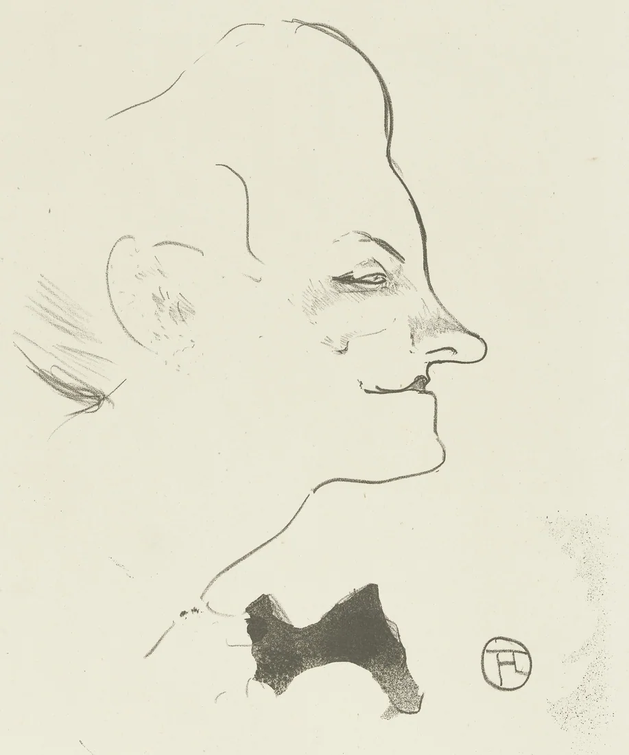 Yvette Gilbert by Henri de Toulouse-Lautrec – art print