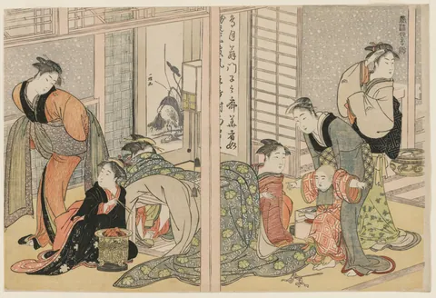 Elegant Pleasures of the Four Seasons by Kitagawa Utamaro